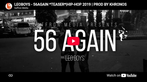 Music video thumbnail: 56 Again